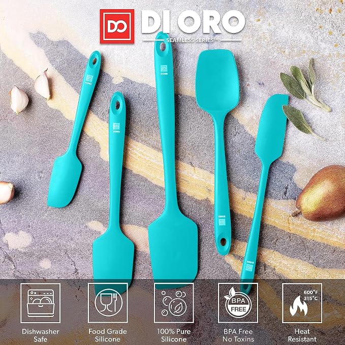DI ORO Silicone Spatula Set - Image 3