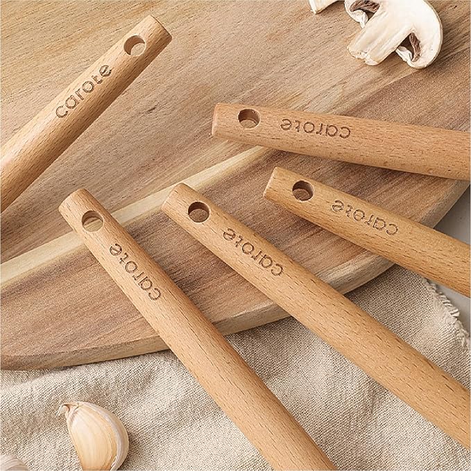 CAROTE Silicone Cooking Utensils Set, Kitchen Utensils Set 16 Pcs - Image 7