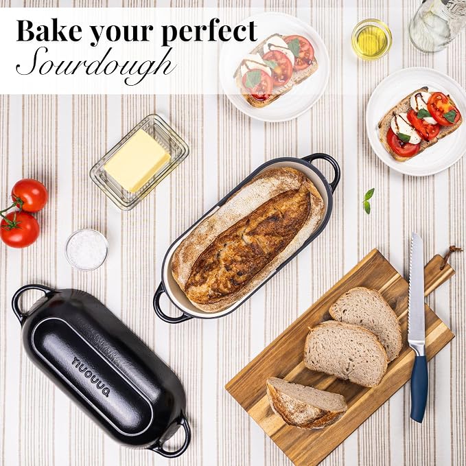 Enamelled Cast Iron Bread Loaf Pot – Dutch Oven - Image 7