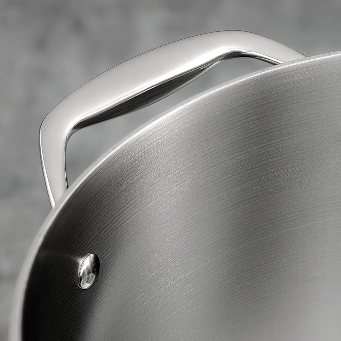 Tramontina Signature Tri-Ply Clad Stainless Steel 10-Piece Cookware Set - Image 7