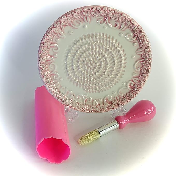 BonCera, All-in-one Premium Ceramic Garlic Grater Plate 4-Piece Set - Image 2