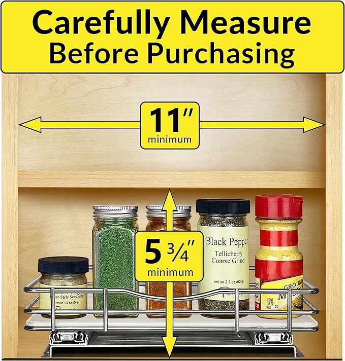 LYNK PROFESSIONAL® Pull Out Spice Organization - Image 4