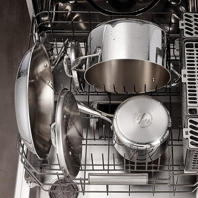 Tramontina Signature Tri-Ply Clad Stainless Steel 1.5-Quart Sauce Pan - Image 7