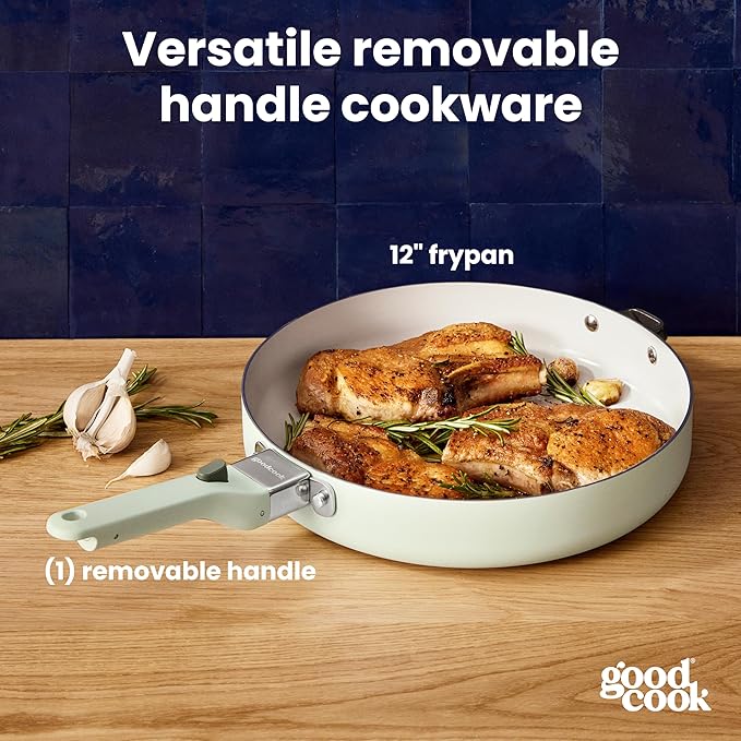 GoodCook Ceramic Frying Pan Skillet - Image 2