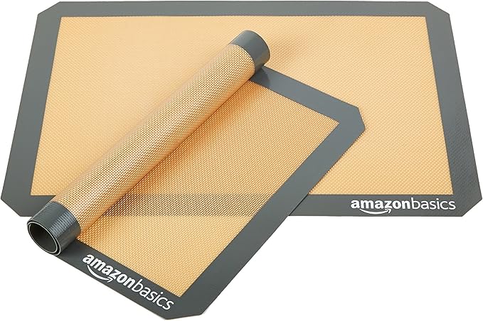 Amazon Basics Silicone Rectangular Baking Mat, Dishwasher Safe, Food Safe - Image 5