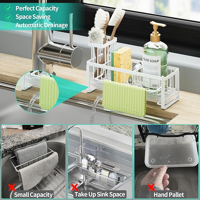 HapiRm Sponge Holder for Kitchen Sink - Image 7