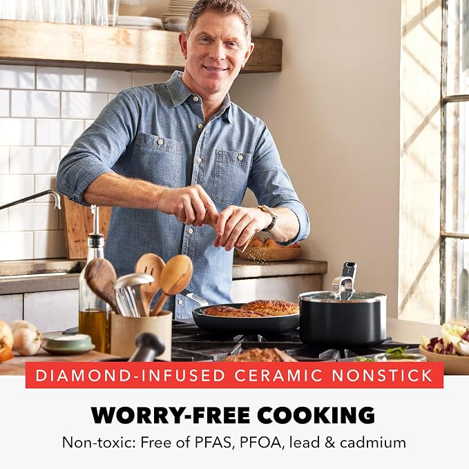 GreenPan x Bobby Flay 2.5QT Nonstick Saucepan - Image 2