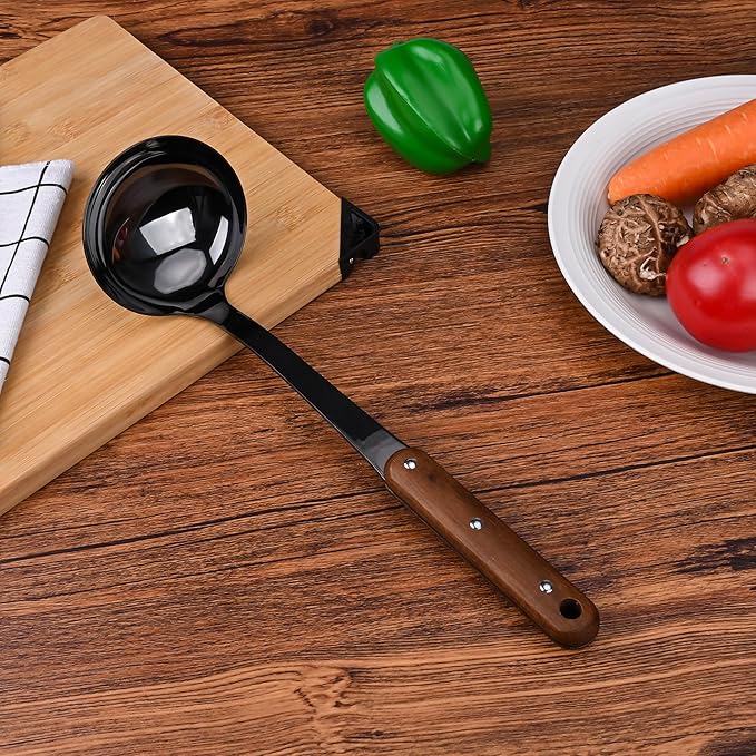 FJNATINH Soup Ladle, 304 Stainless Steel Ladle Spoon - Image 3