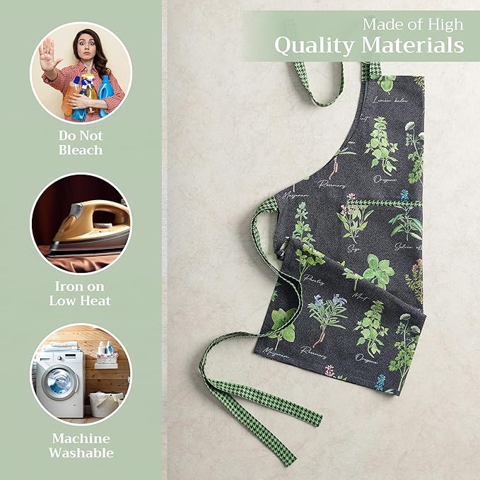 Maison d' Hermine 100% Cotton Apron - Image 3