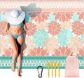 HIHOHO Beach Blanket Waterproof Sandproof Extra Large Beach Mat 79" X by HIHOHO