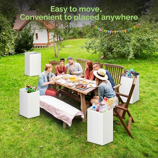 Magicheap 4 Pack Extra Large Disposable Trash Cans, Reusable Portable Garbage - Image 7