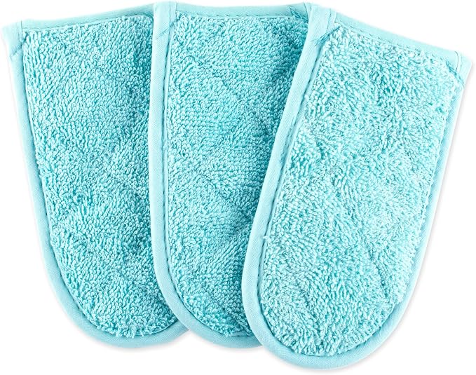 DII Basic Terry Collection Quilted 100% Cotton, Pan Handle, 3 Piece by DII
