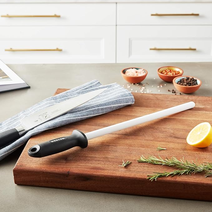 Mercer Culinary Ceramic Rod Knife Honing Steel, 12 Inch - Image 5