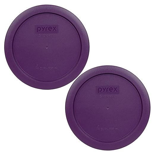 Pyrex 7201-PC Round 4 Cup Storage Lid by Pyrex