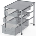 Simple Houseware Stackable 3 Tier Sliding Basket Organizer Drawer by SimpleHouseware