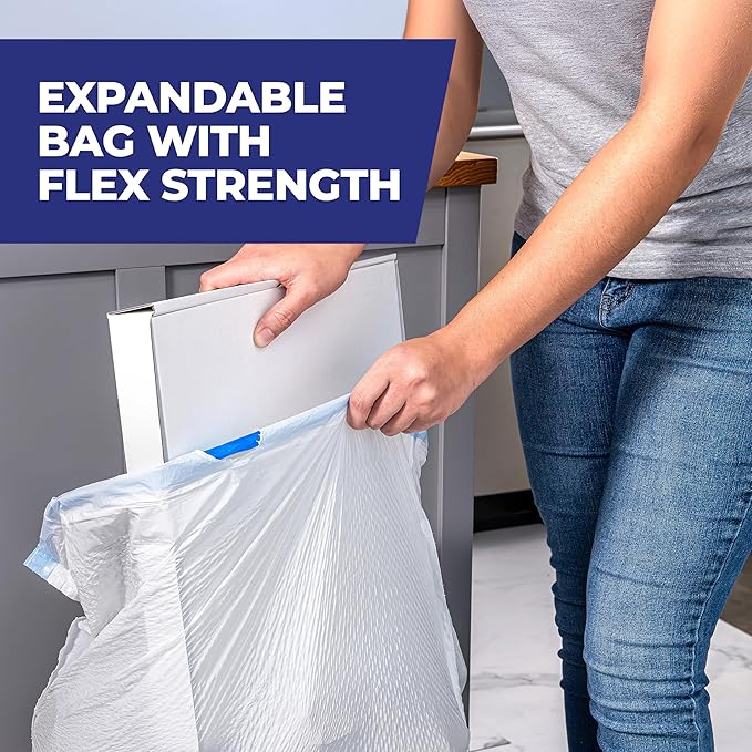 Hefty Ultra Strong 13 Gallon Trash Bags, Tall Kitchen Trash Bags 13 Gallon Size - Image 6