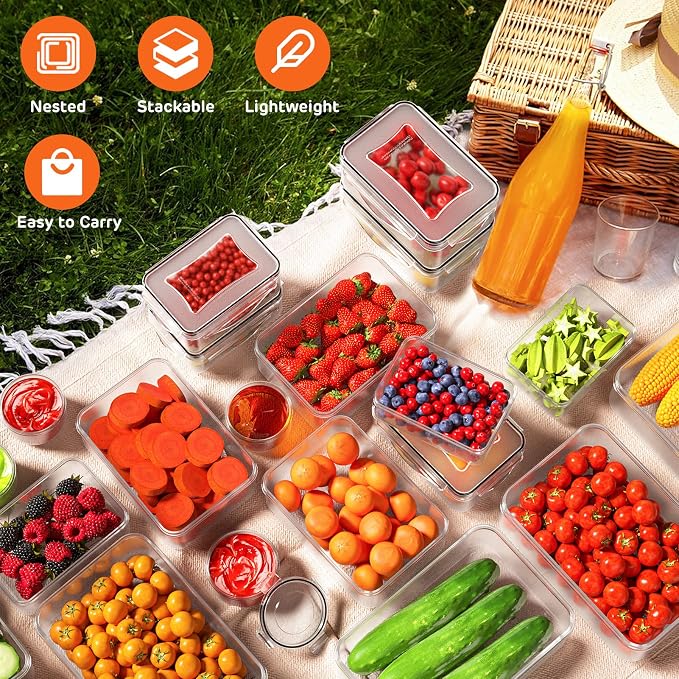 44 PCS Food Storage Container - Image 5