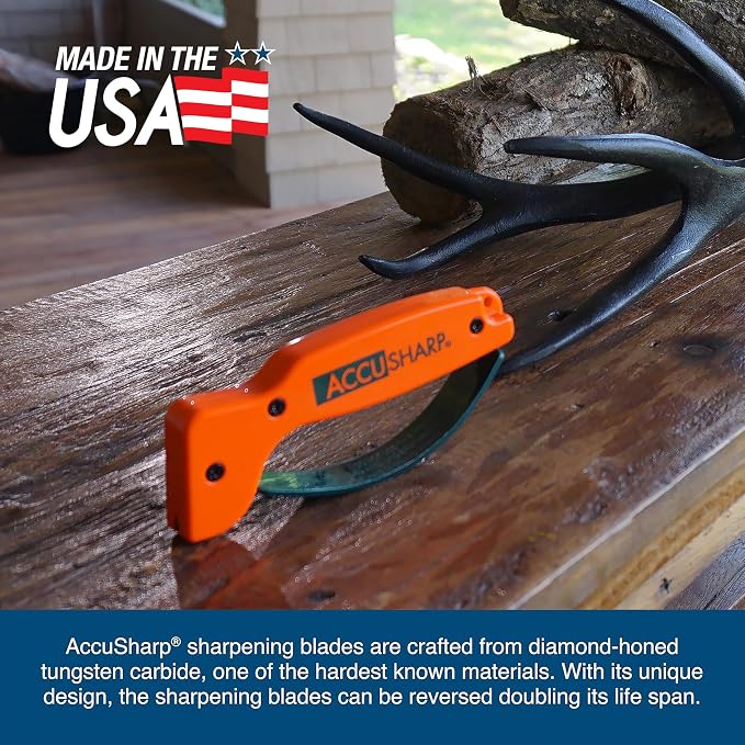AccuSharp Knife Sharpener, Ergonomic Comfortable Handle, Compact & Easy to Use - Image 8