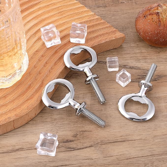 15 PCS Metal Bottle Opener Kit Bulk Stainless Blank Bottle Openers Inserts - Image 5