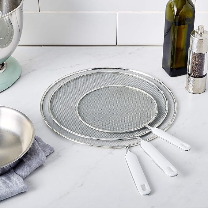 Home Basics 3-Piece Splatter Screen Set - Image 6