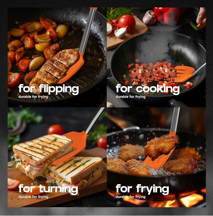 BakeRoyal Silicone Spatula Set - Image 3