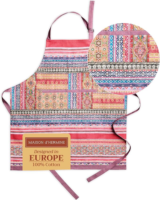Maison d' Hermine 100% Cotton Apron by MaisondHermine