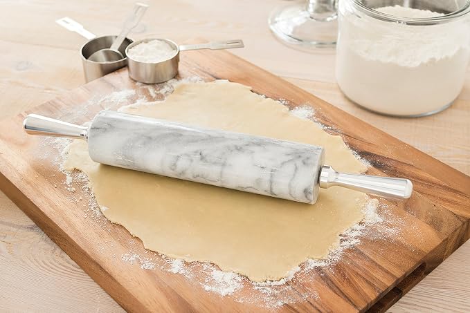 Fox Run 8648 Marble Rolling Pin and Base - Image 4