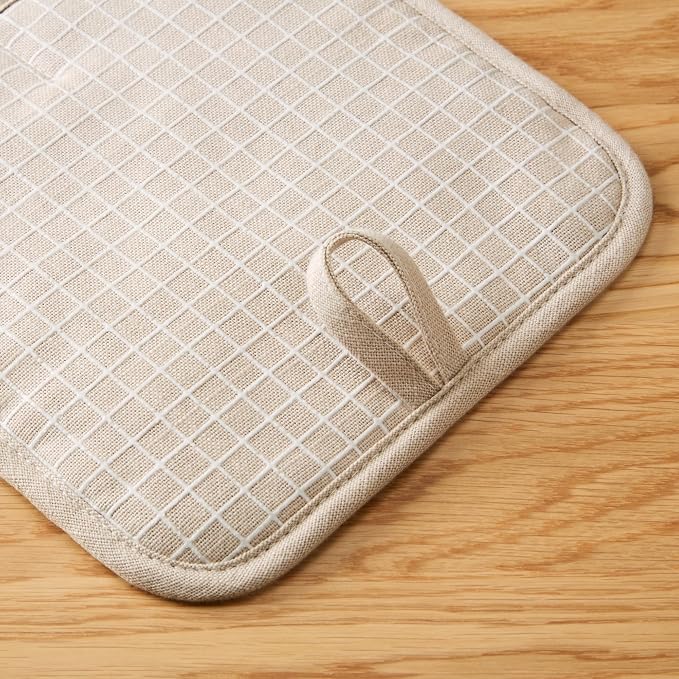 KITCHENAID Gourmet Series Gridlines Pot Holders 2-Pack Set, Heat Resistant up - Image 4