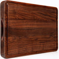 AZRHOM Walnut Wood Cutting Board, 18x12in Large Wooden Chopping Boards by AzrHom