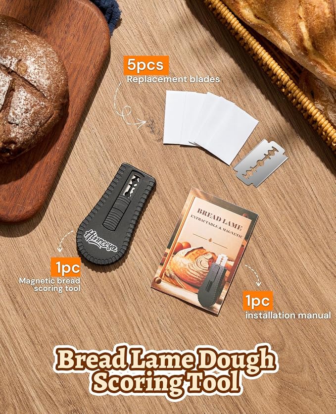 Extractable & Magnetic Bread Lame Sourdough Bread Knife - Image 9