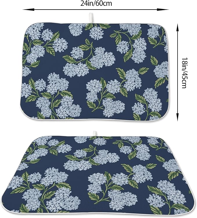 Spring Dish Drying Mat 18x24 Inches - Image 2