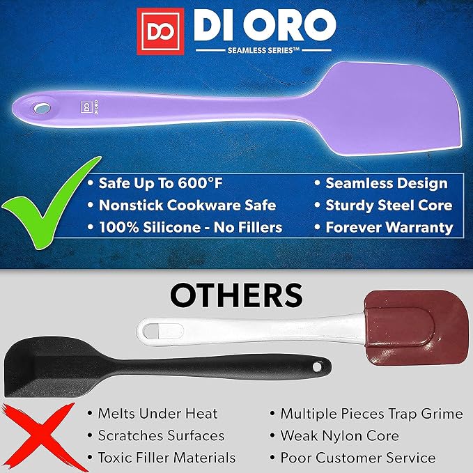 DI ORO Silicone Spatula Set - Image 2