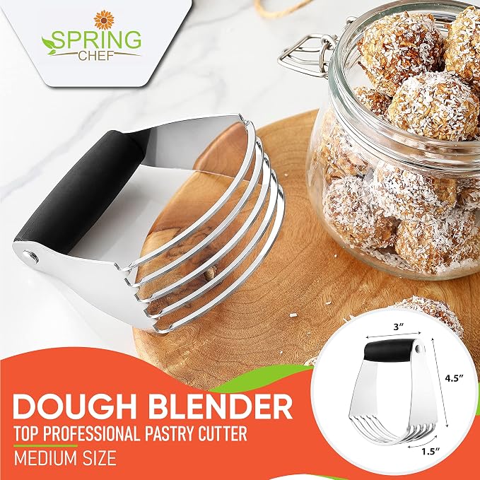 Spring Chef Dough Blender, Top Professional Pastry Cutter - Image 2