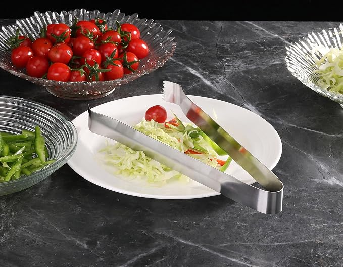 New Star Foodservice 42276 Restaurant-Grade Pom Tong, Stainless Steel, 9 inch - Image 5