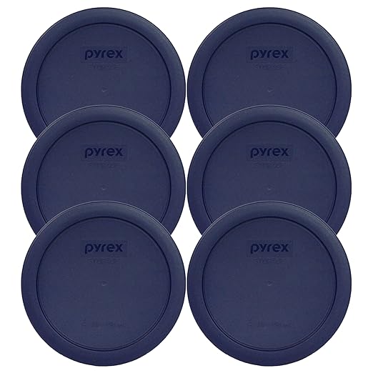 Pyrex 7201-PC 4-Cup Navy Blue Food Storage Replacement Lid by Pyrex