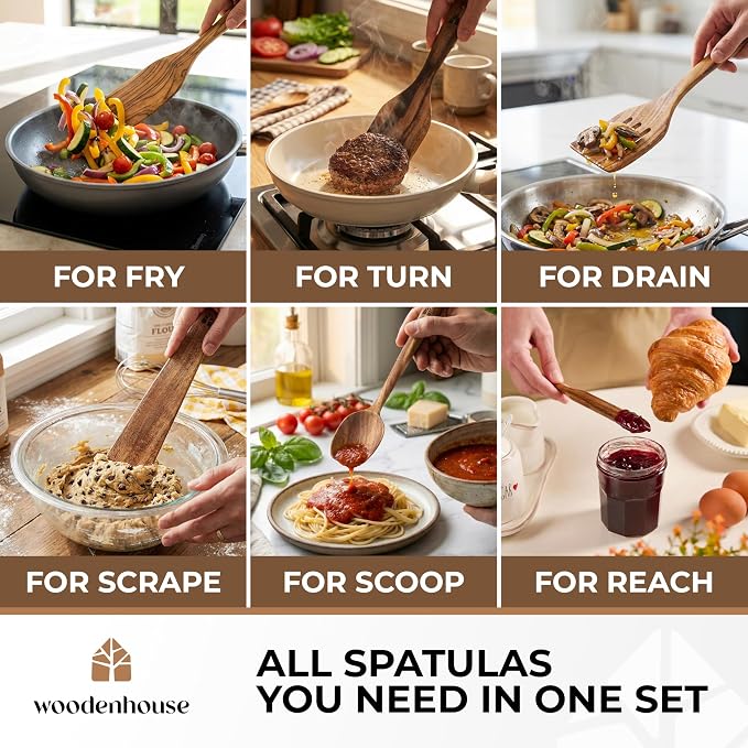Wooden Spatula for Cooking - Image 7