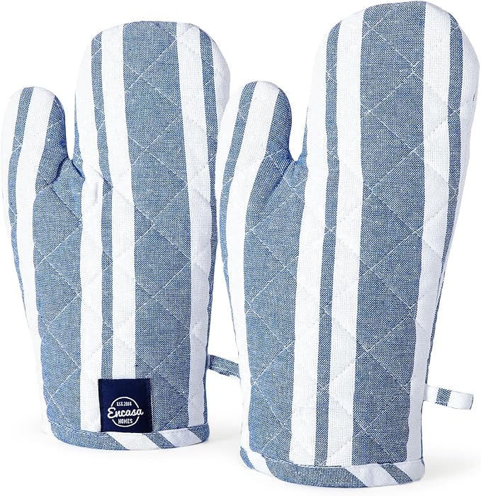 Encasa XO Long 12"x7" Oven Microwave Hand Gloves Mitts by EncasaXO