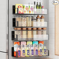 Vetacsion 4 Pack Moveable Fridge Magnetic Spice Racks by HOMESTORAGE