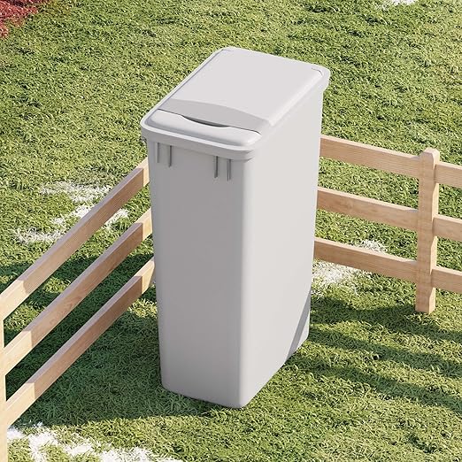 Dowell 50Qt Wastebasket Trash Can Garbage Container, - Image 6