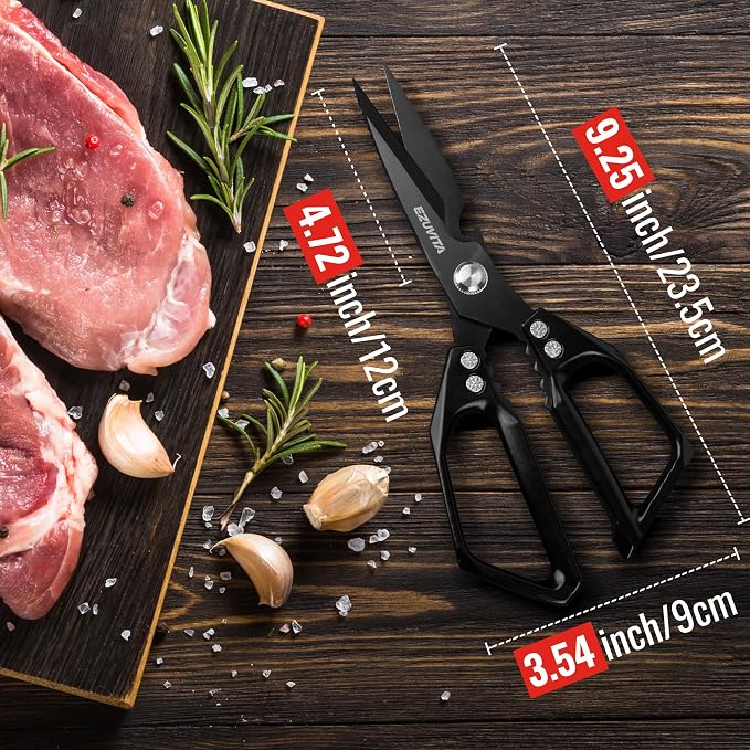 5-in-1 Multifunctional Heavy-Duty Korean Kitchen Scissors - Image 7