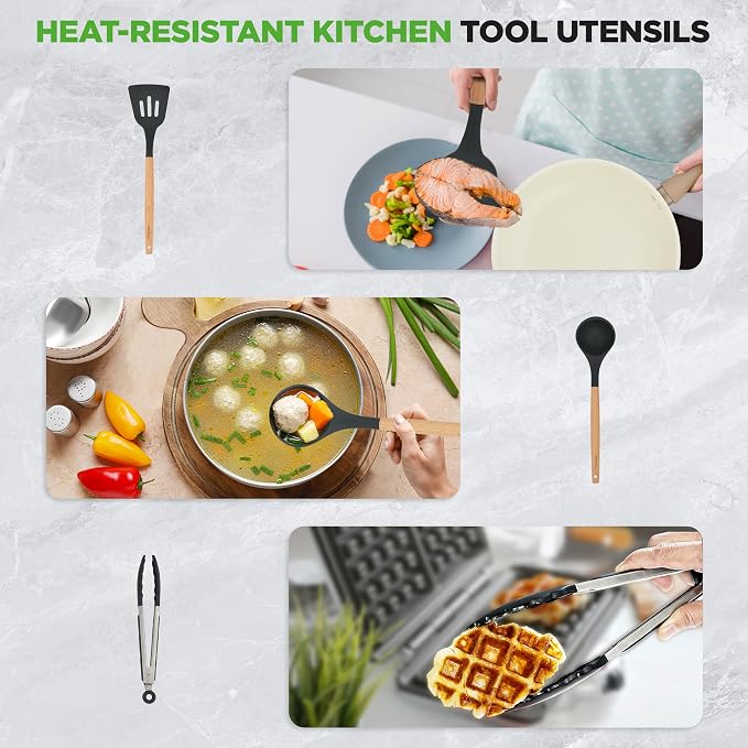 NutriChef 22‑Piece Non‑Stick Ceramic Pots and Pans Set – - Image 5