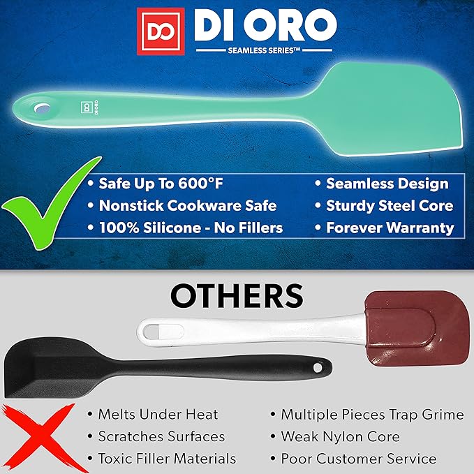 DI ORO Silicone Spatula Set - Image 2