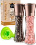 Home EC Original Copper Salt and Pepper Grinder Set of 2 by HOMEEC