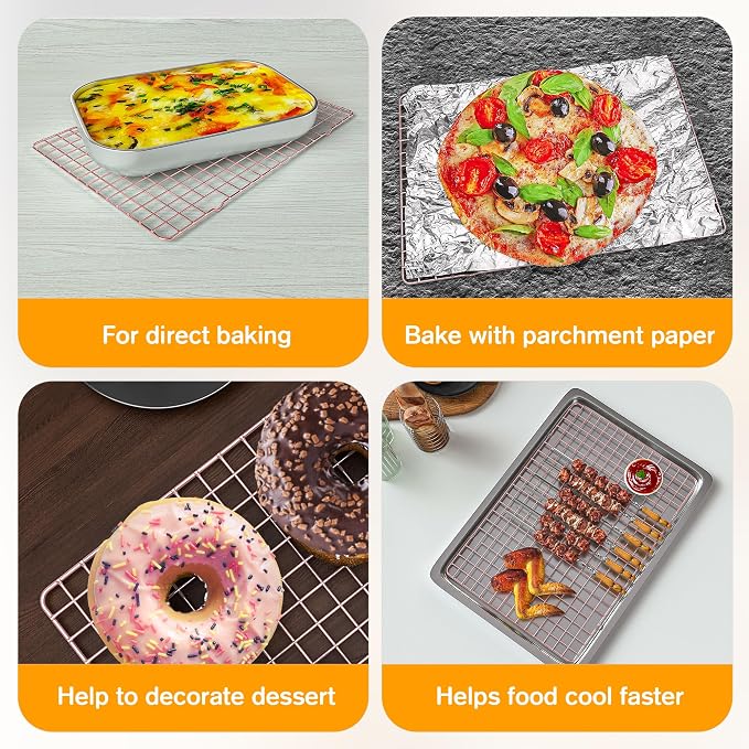 2PCS Cooling Racks for Cooking and Baking - Image 4