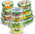 JoyJolt 24pc Borosilicate Glass Storage Containers by JoyJolt