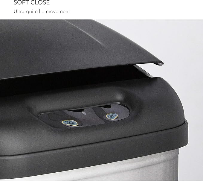 NINESTARS DZT-50-6 The Original Automatic Motion Sensor Trash Can, 13.2 Gal. / - Image 9
