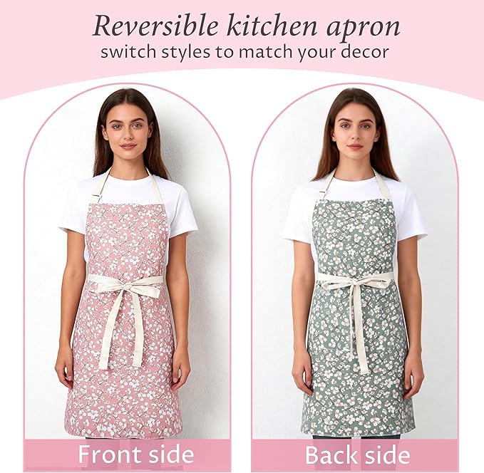 Aoomzoon Kitchen Aprons for Women - Image 2