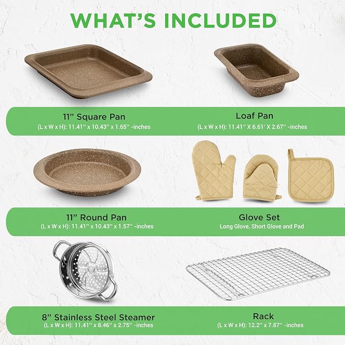 NutriChef 22‑Piece Non‑Stick Ceramic Pots and Pans Set – - Image 4