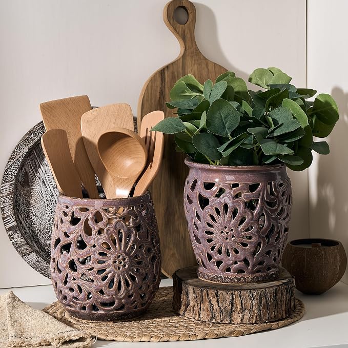 Farmhouse Kitchen Utensil Holder - Image 7
