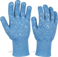 Grill Armor Oven Gloves with Fingers – Extra Long Cuff, 932°F Heat, Fire & Cut by GrillArmorGloves